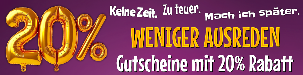Das perfekte Geschenk zum Weihnachtsfest - HCC-Gutscheine mit 20% Rabatt