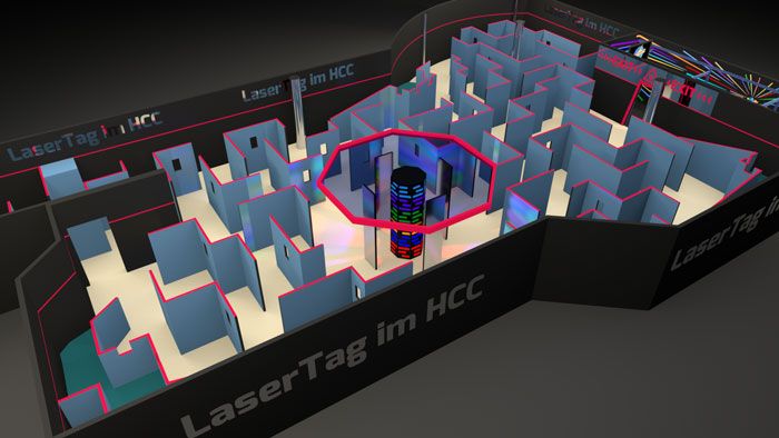 Ansicht Lasertag Arena 02